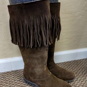 Kinder suede boots